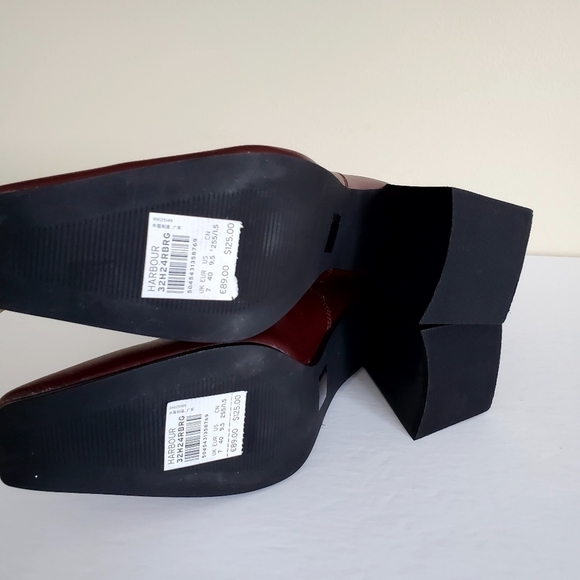 Topshop Harbour Chelsea Burgundy Boot, Size 9.5US - Picture 9 of 11